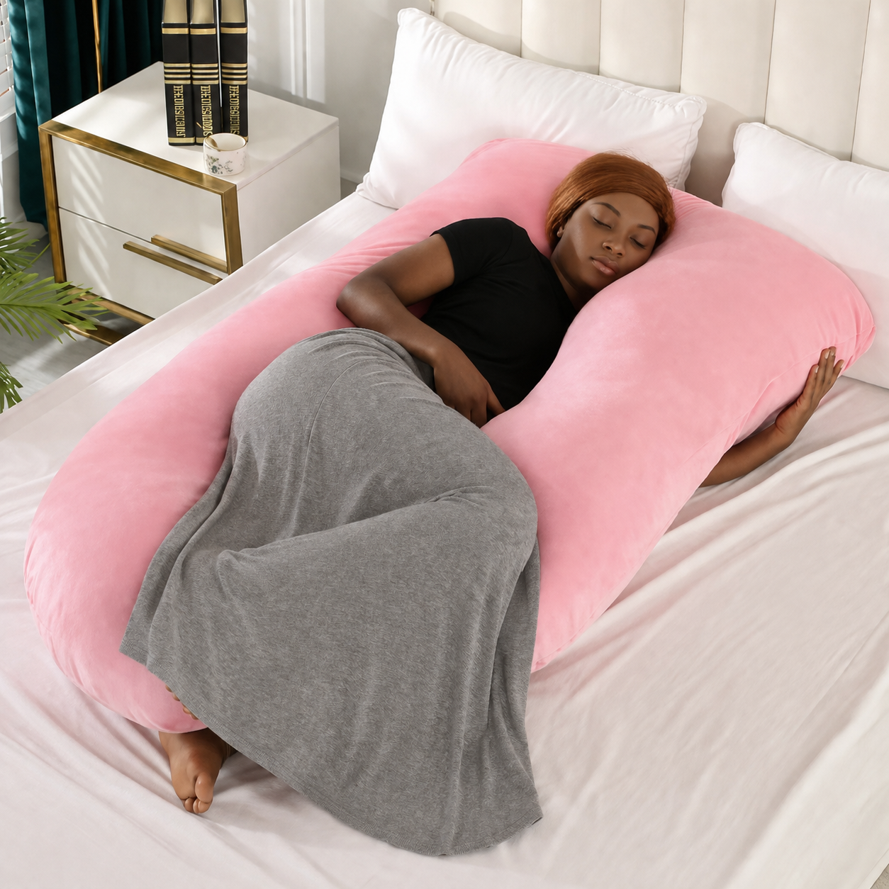 Coussin de Grossesse en Forme J