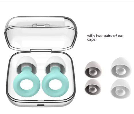 Bouchons D'oreilles Anti-Bruit pour le Sommeil, l’Étude et le Voyage