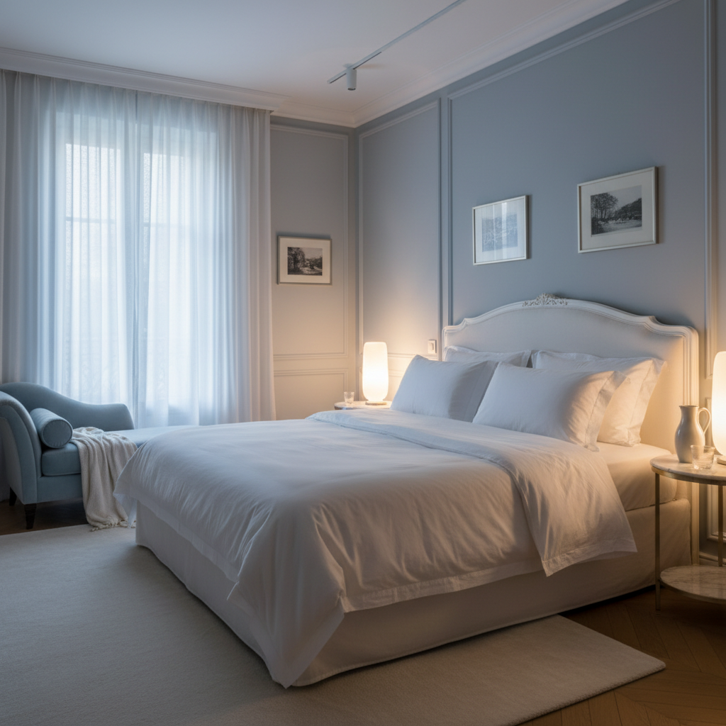 Chambre nocturne luxueuse